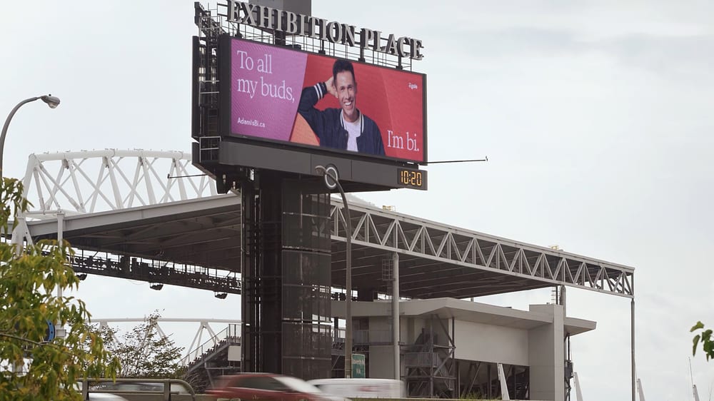 Billboard adam