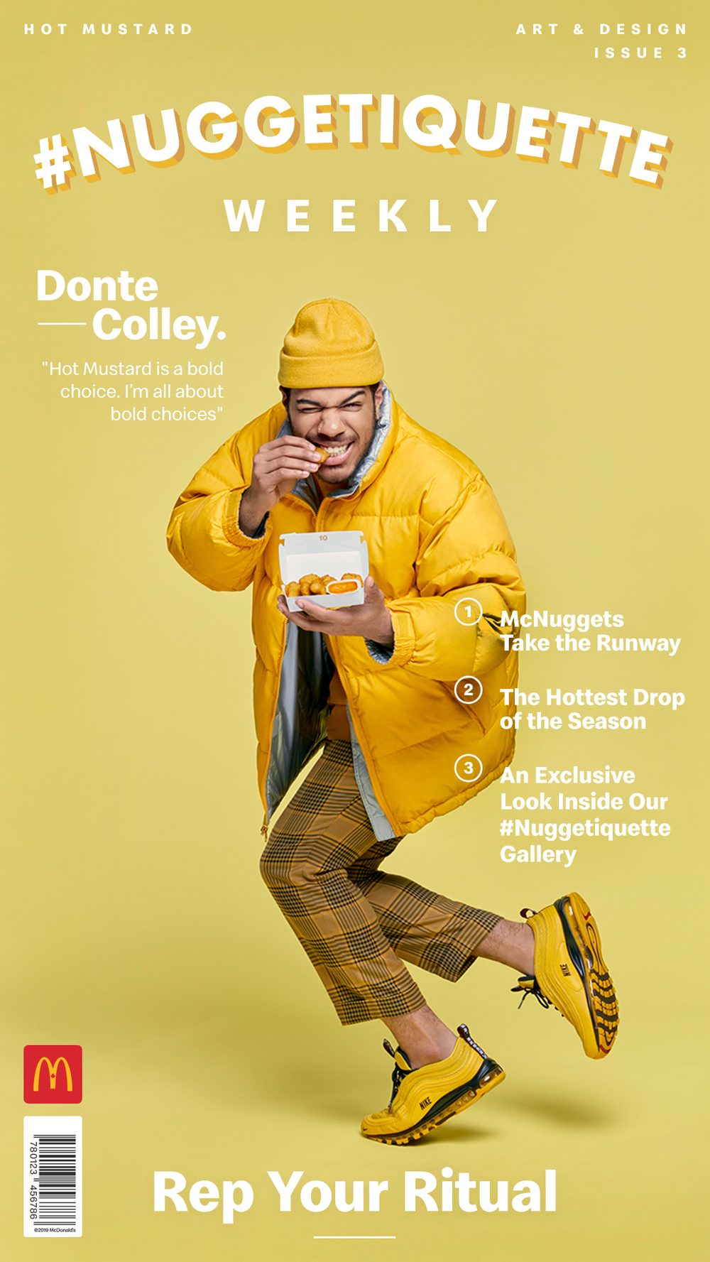Mc Ds Nuggetiquette DC Magazine Cover 1