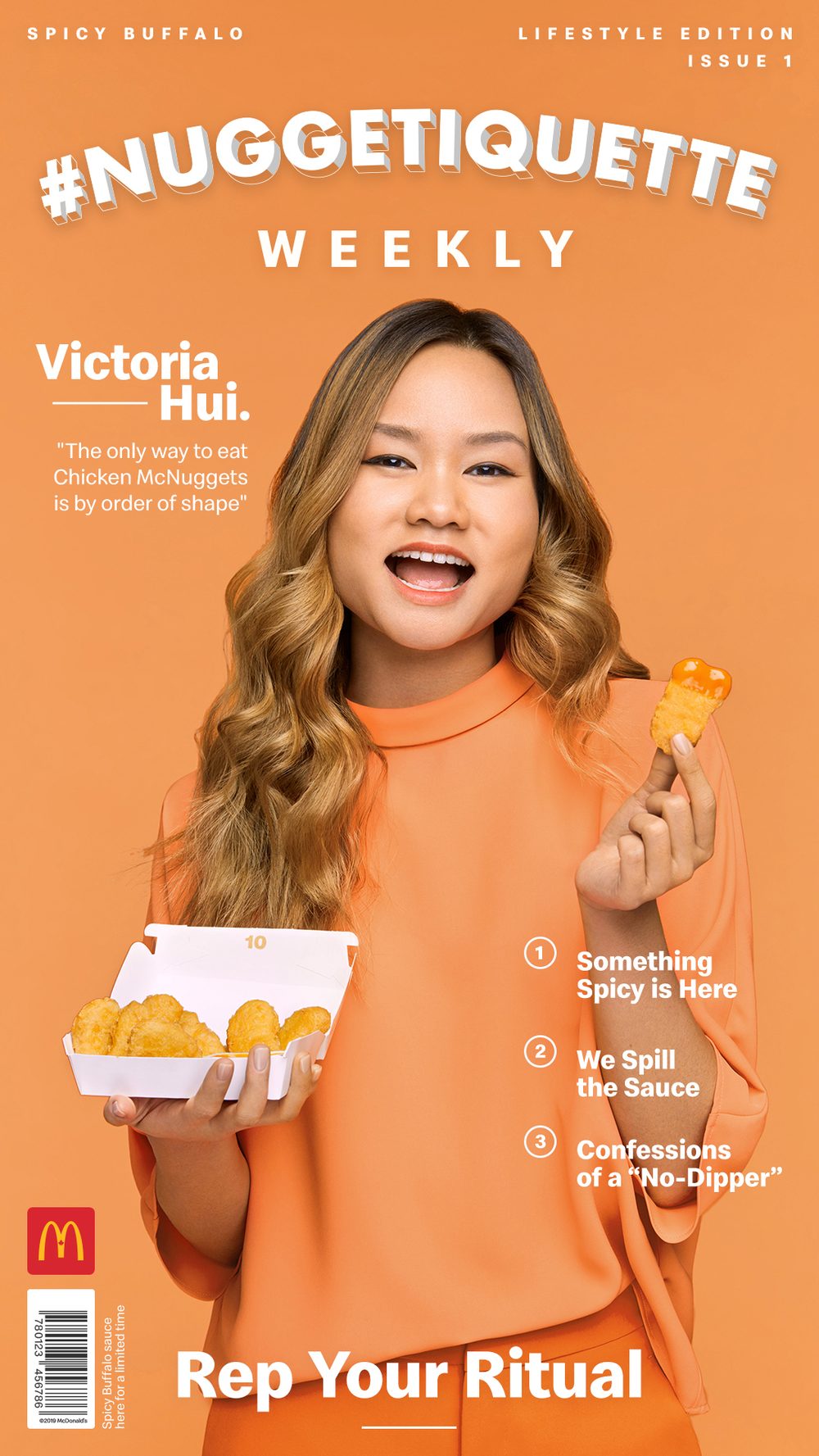 Mc Ds Nuggetiquette VH Magazine Cover 1
