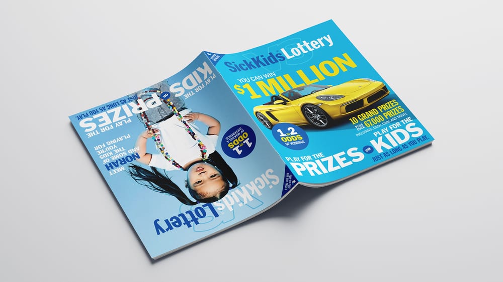 Sick Kids Lottery Dual Cover Brochure 2021