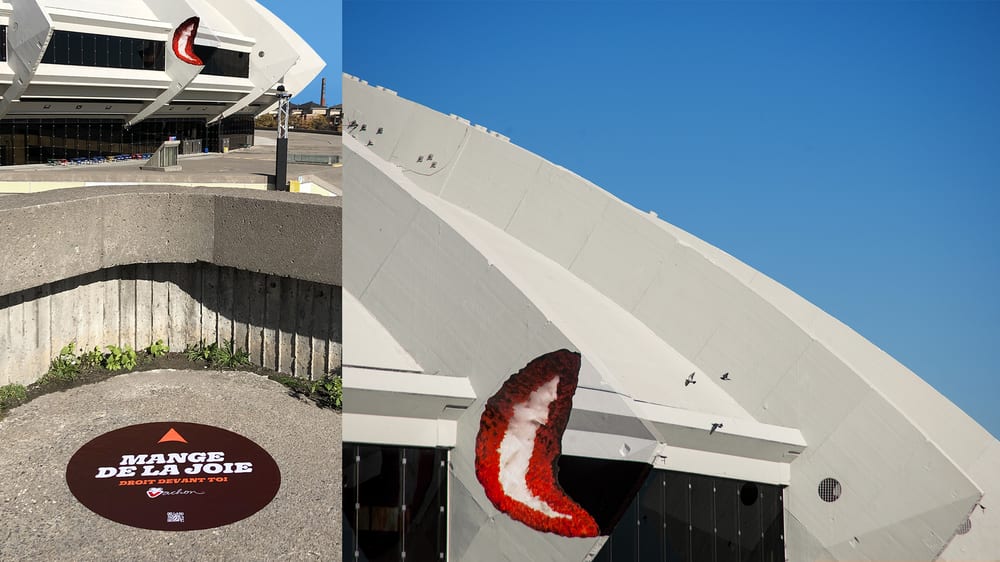 4a Cossette Vachon stunt Stade olympique