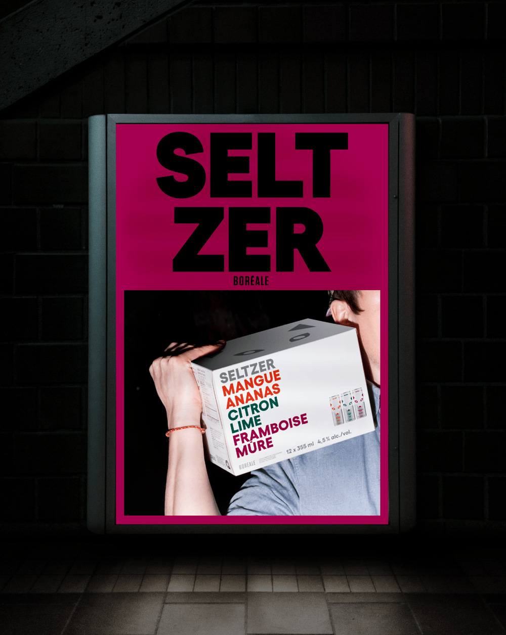 6 Seltzer Boreale Cossette
