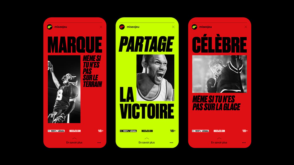 4b Loto Quebec x Cossette identite visuelle