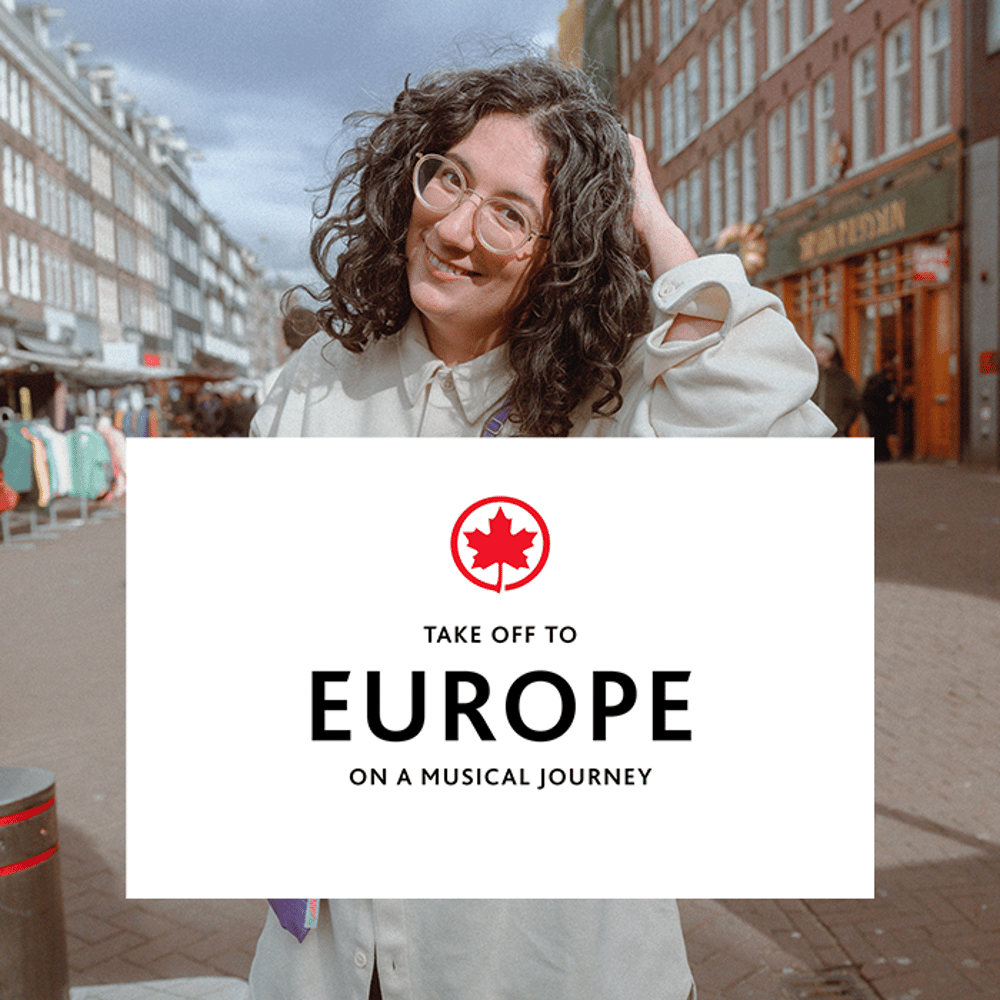 4 Cossette x Air Canada Musical Travel Guides