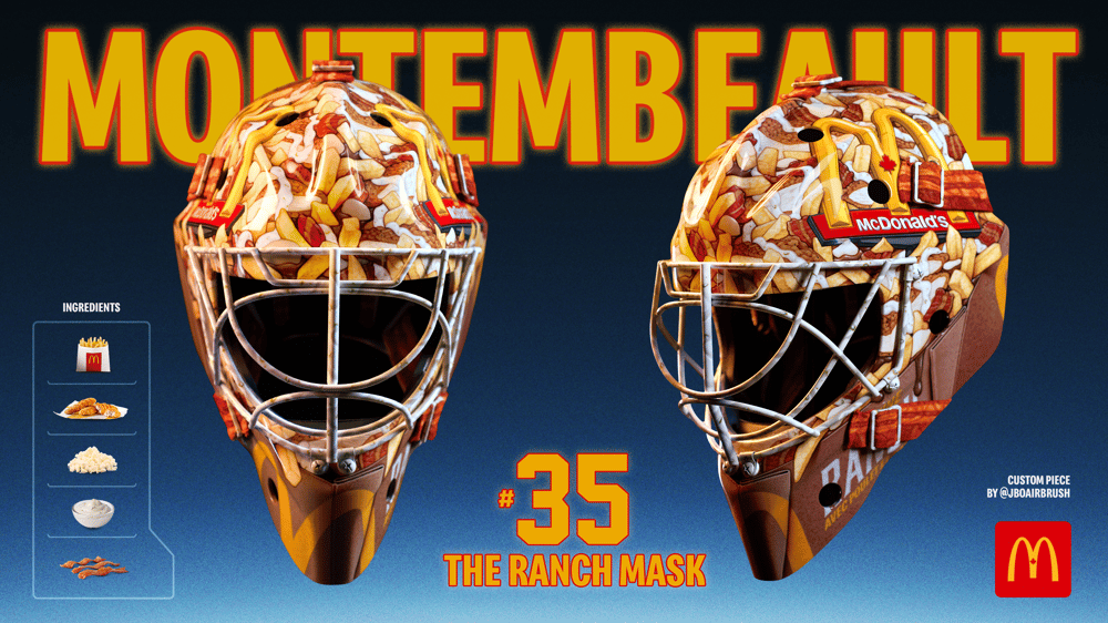 Mc Donalds Canada x Cossette Mc Player Helmet 2560x1440