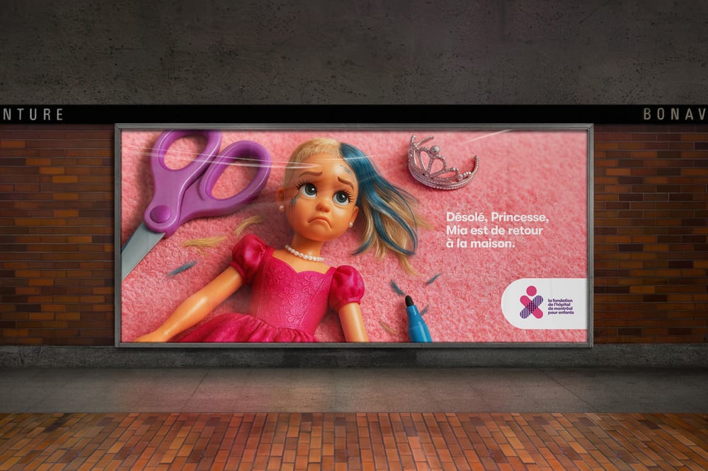 4 CHILDREN INSITU PRINCESSE METRO