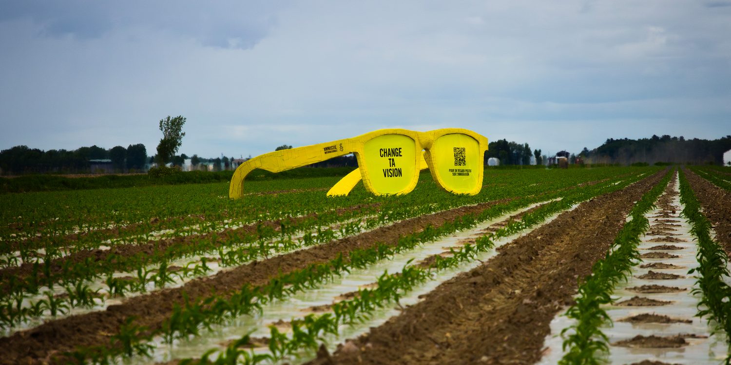 Amnesty International immigration awareness campaign agriculture workers
